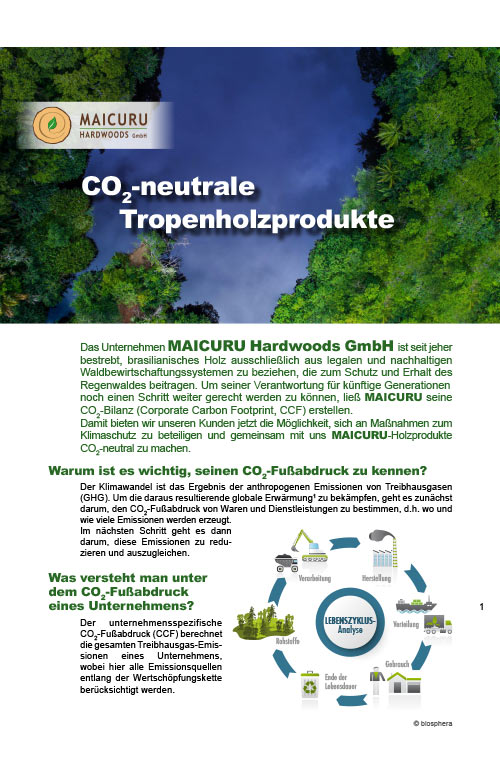 MAICURU carbon neutral DE